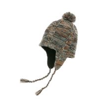 Шапка водонепроницаемая Dexshell с ушами DH392 коричневая, DH392-MH